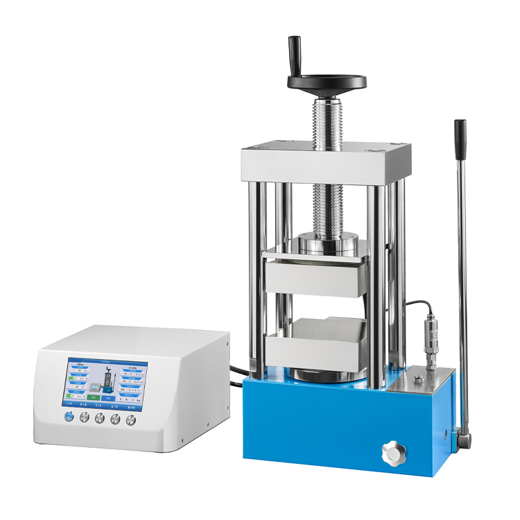 300℃/ 500℃/ 800℃ 30T Manual Hot Press with 100x 100mm Platens