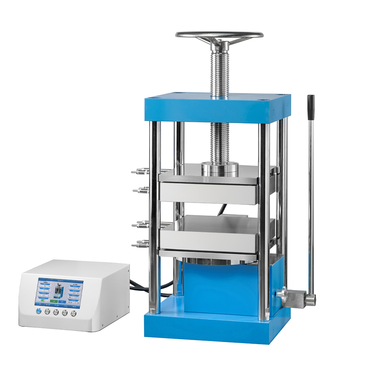300℃/ 500℃/ 800℃ 60T Manual Hot Press with 180x 180mm Platens