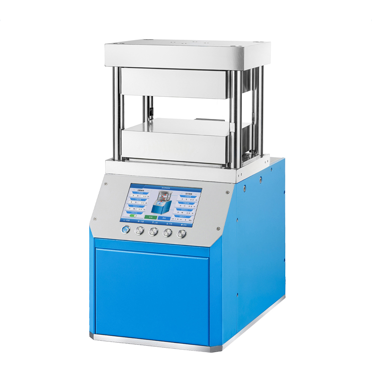 200mm 25T Automatic Hot Press with 200×200mm heating platens (without safety cover) 