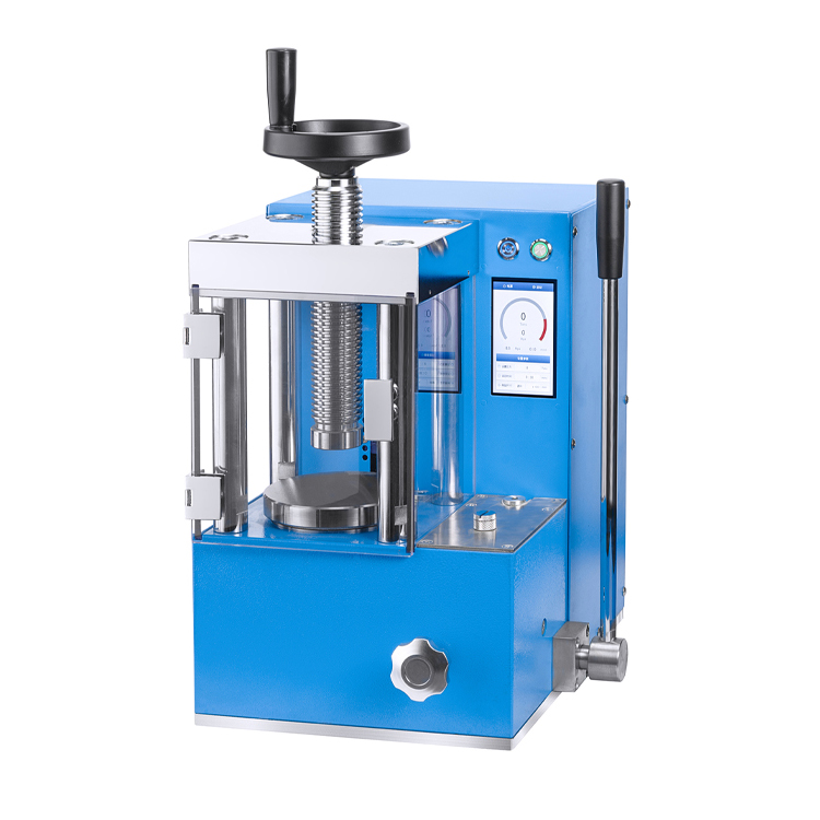 60T Lab Electric Hydraulic Pellet Press